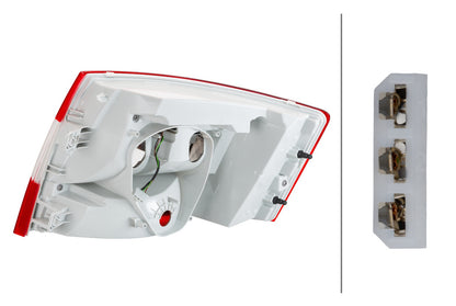 HELLA Rearlight - LED/Hybrid - left - for e.g. Skoda Octavia III (5E3, Nl3, Nr3) 2SK012883-051