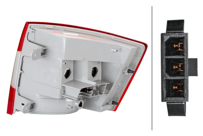 HELLA Rearlight - Hybrid - left - for e.g. Skoda Octavia III Combi (5E5) 9EL354848-011