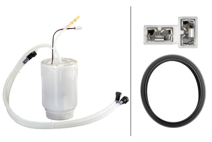 HELLA Swirl Pot, fuel pump - Electric - 2-pin connector 8TF358106-421