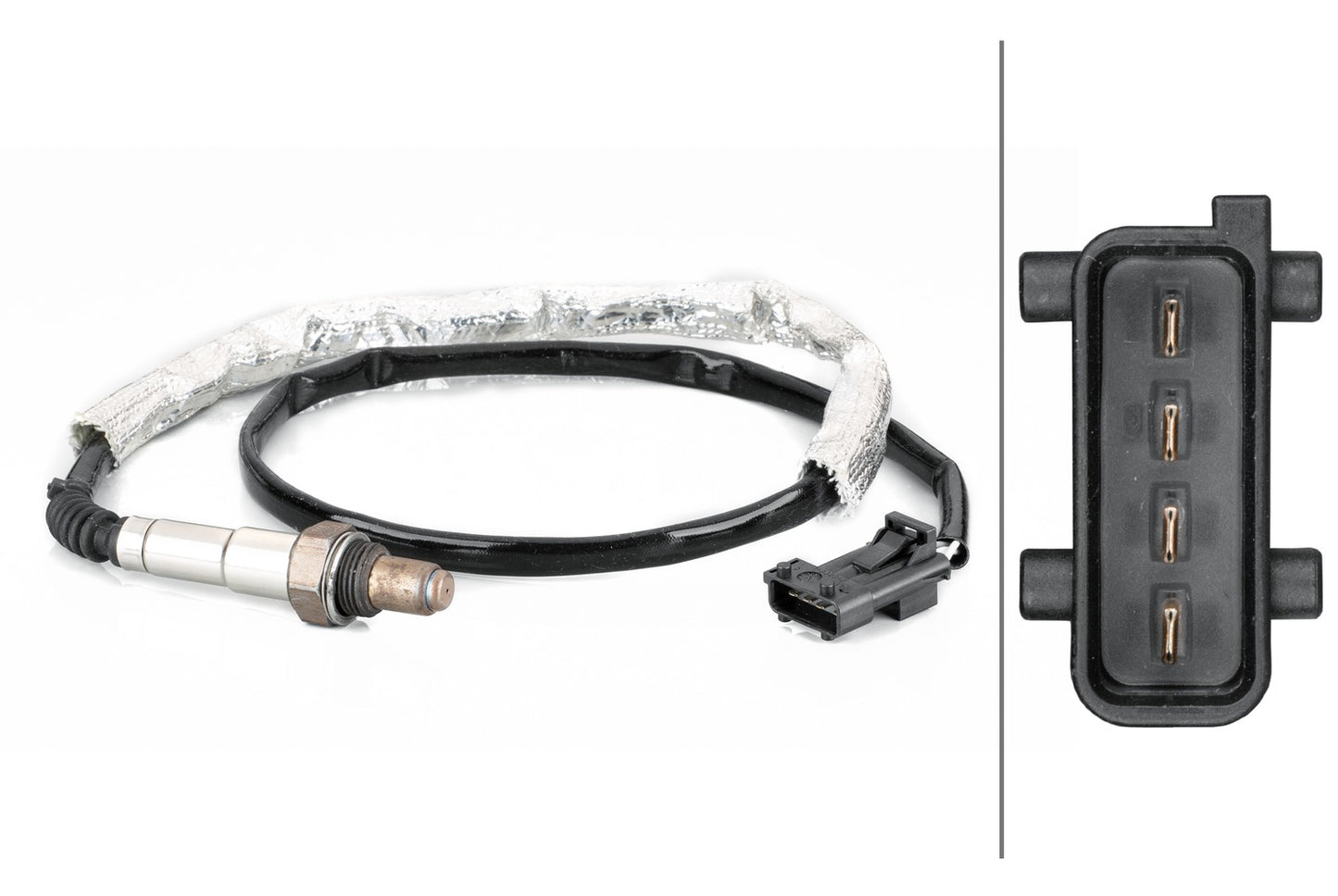 HELLA Oxygen sensor - 4-pin connector 6PA358103-201