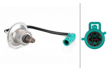 HELLA Oxygen sensor - 4-pin connector 6PA358103-251