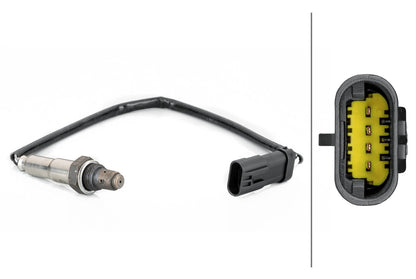 HELLA Oxygen sensor - 4-pin connector 6PA358103-291