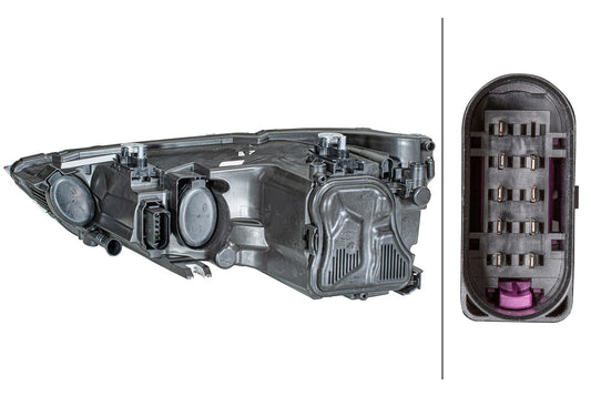 FF/Halogen-Headlight - left - for e.g. Audi A1 (8X1, 8XK)