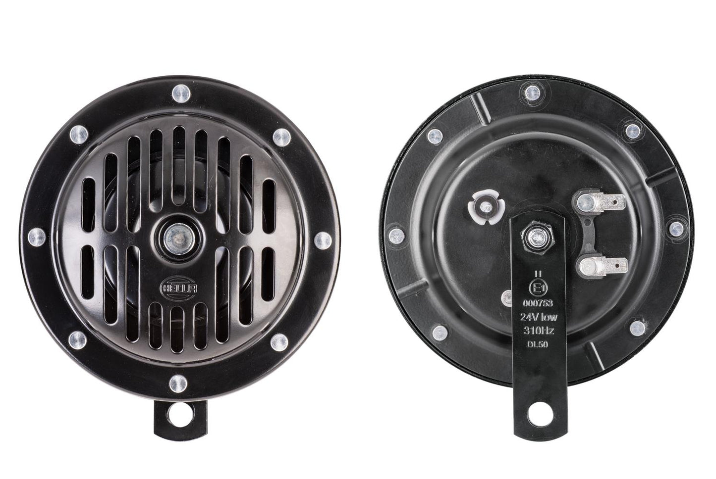 HELLA Signal Horn - HELLA HEAVY DUTY HORN DL50 SET - 12V - 114dB(A) - Low Tone/High To 3CB004811-042