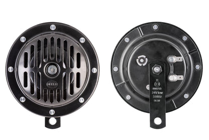 HELLA Signal Horn - HELLA HEAVY DUTY HORN DL50 SET - 12V - 114dB(A) - Low Tone/High To 3CB004811-042