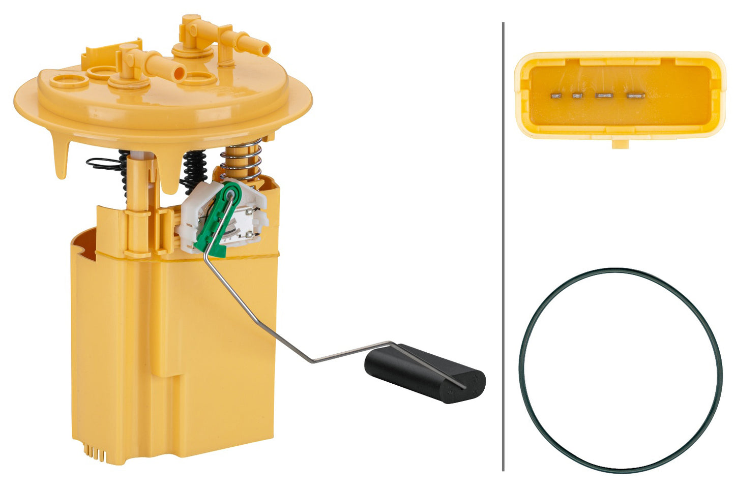 HELLA Fuel Sender Unit - Electric - 4-pin connector 8TF358106-931