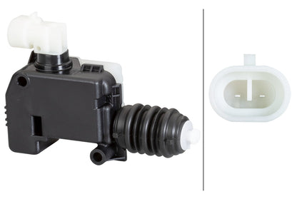 HELLA Actuator - 2-pin connector - Electric 6NW009203-441
