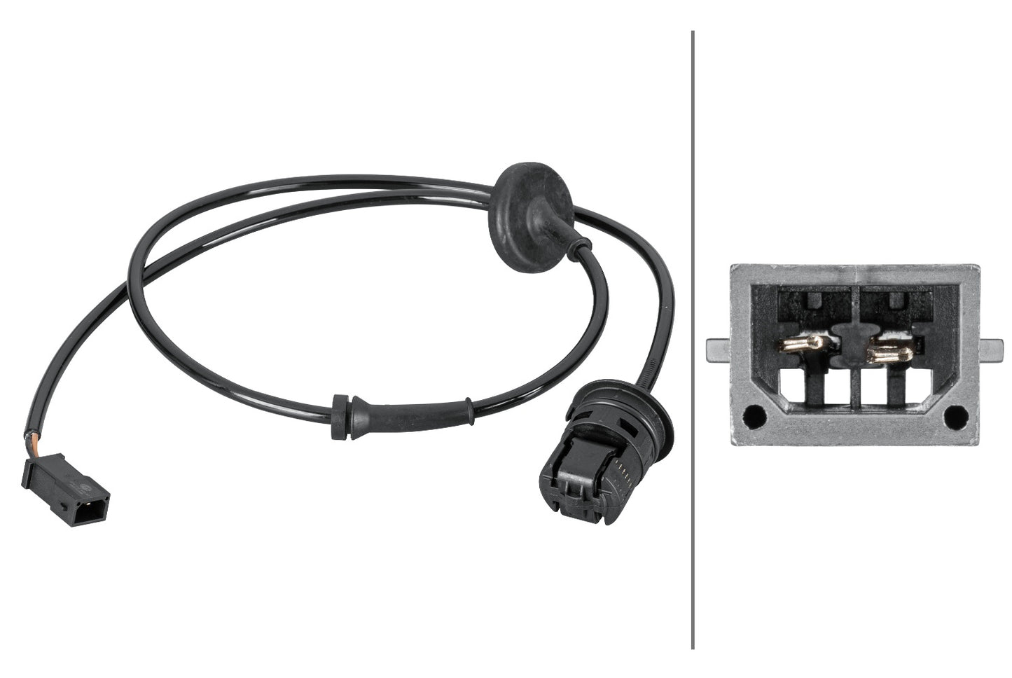 HELLA Sensor, wheel speed - 2-pin connector - Rear Axle 6PU012806-901