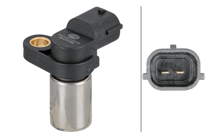 HELLA Sensor, camshaft position - 2-pin connector 6PU013122-331
