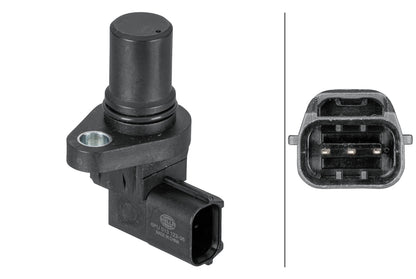 HELLA Sensor, camshaft position - 3-pin connector 6PU013122-361