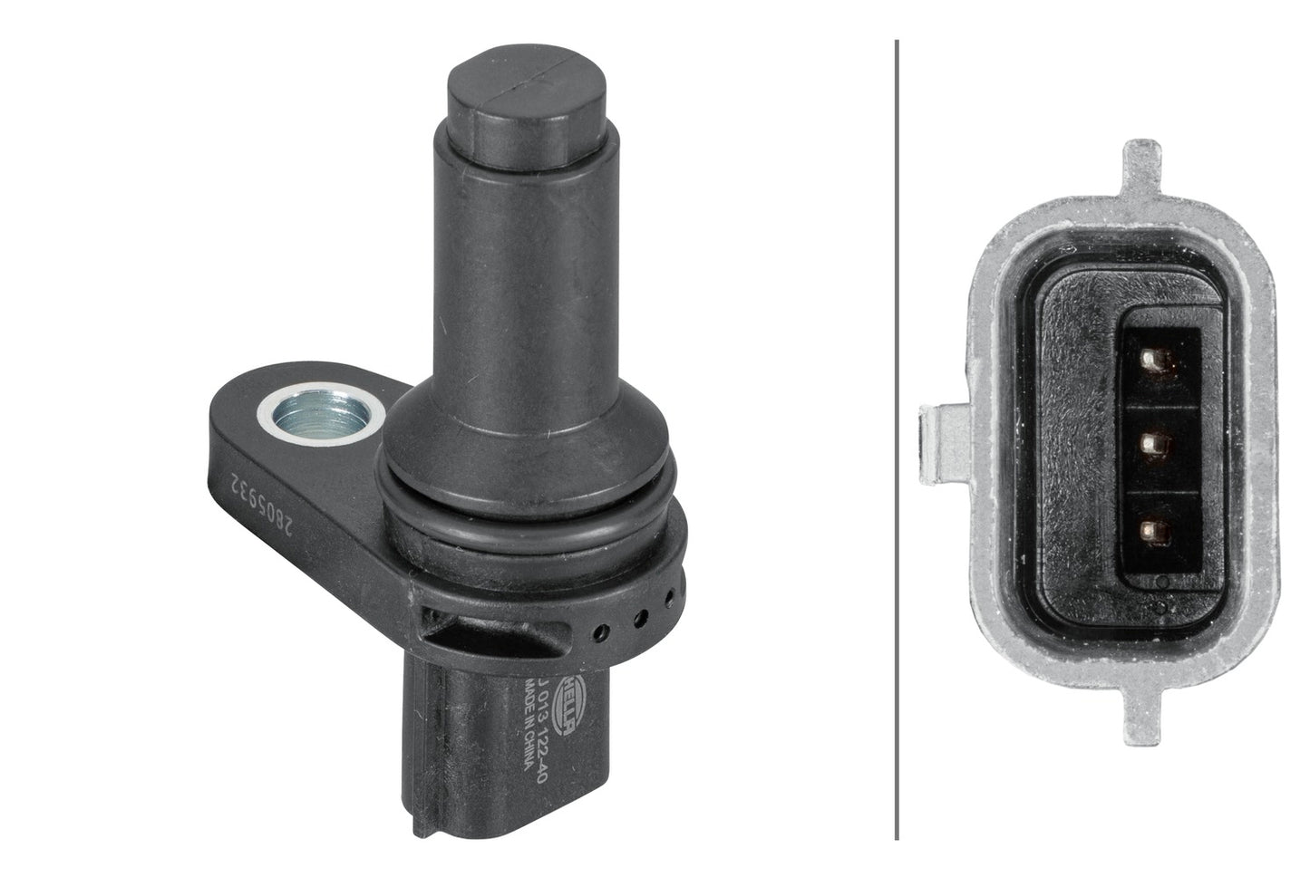 HELLA Sensor, crankshaft pulse - 3-pin connector 6PU013122-401