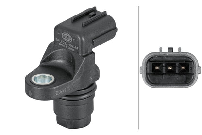 HELLA Sensor, camshaft position - 3-pin connector 6PU013122-441