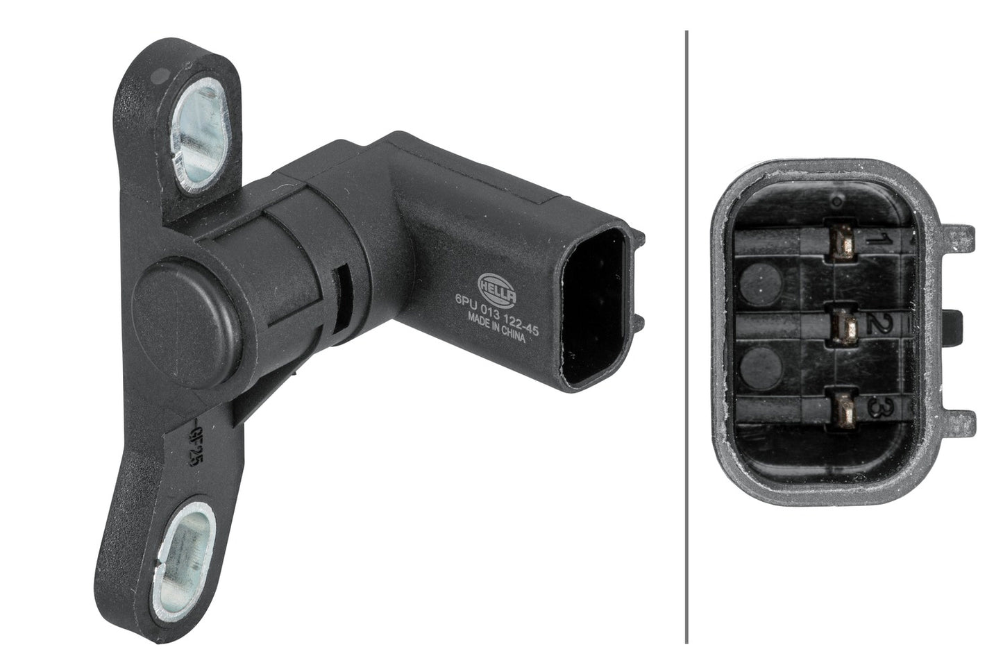 HELLA Sensor, crankshaft pulse - 3-pin connector 6PU013122-451