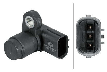 HELLA Sensor, camshaft position - 3-pin connector 6PU013122-461