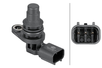 HELLA Sensor, camshaft position - 3-pin connector 6PU013122-471