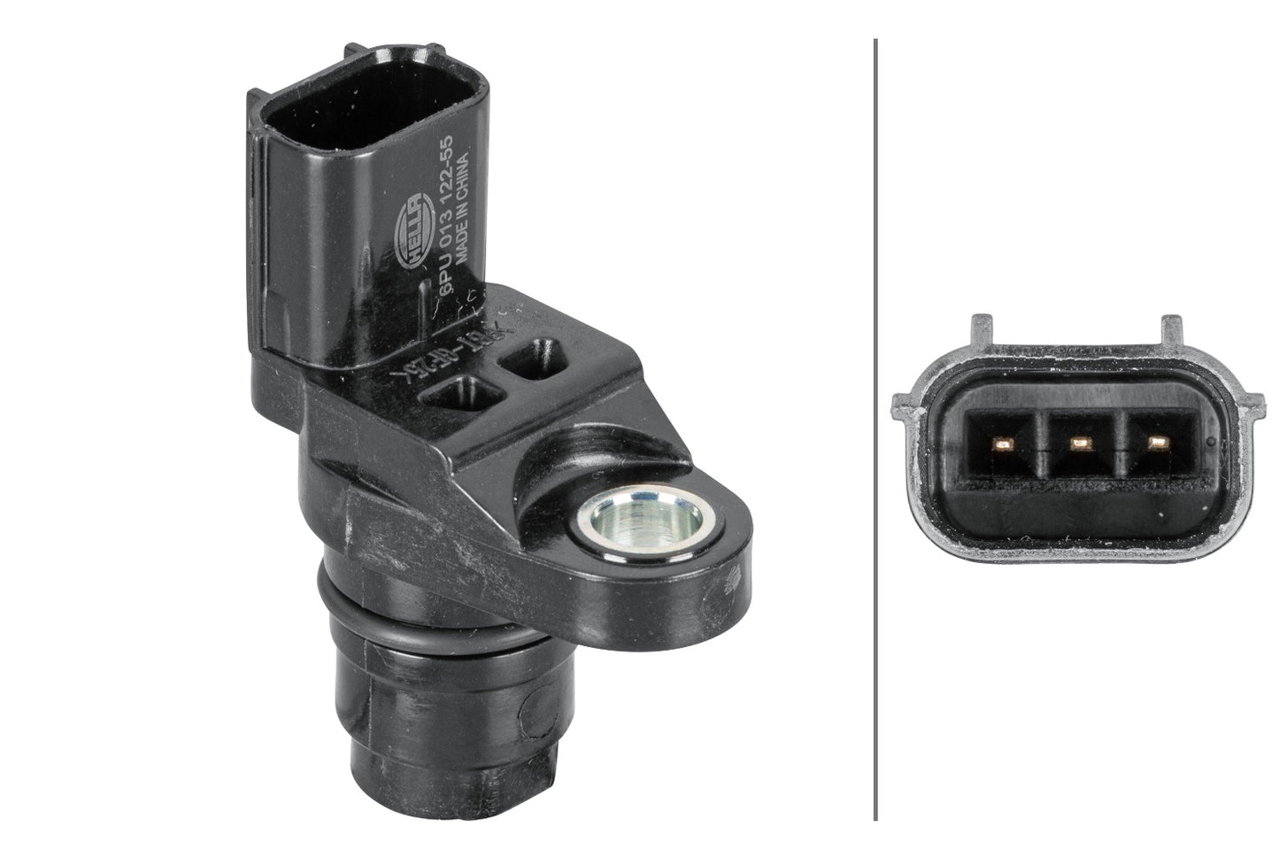 HELLA Sensor, camshaft position - 3-pin connector 6PU013122-551