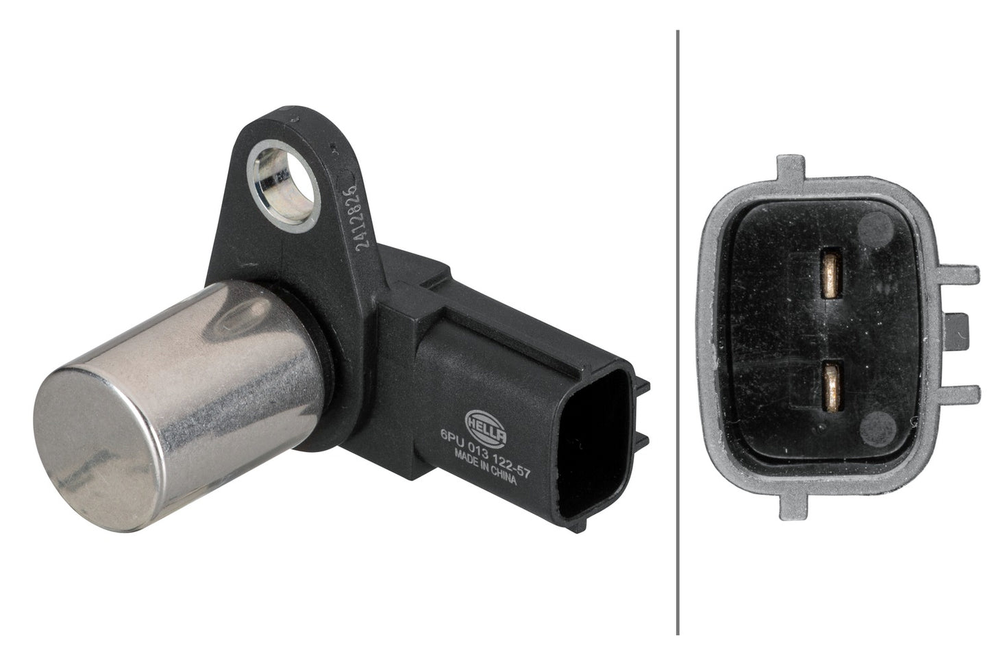 HELLA Sensor, crankshaft pulse - 2-pin connector 6PU013122-571