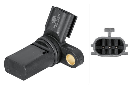 HELLA Sensor, camshaft position - 3-pin connector 6PU013122-621