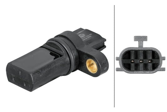 HELLA Sensor, crankshaft pulse - 3-pin connector 6PU013122-661
