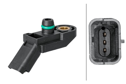 HELLA Sensor, intake manifold pressure - 5V 6PP009400-161