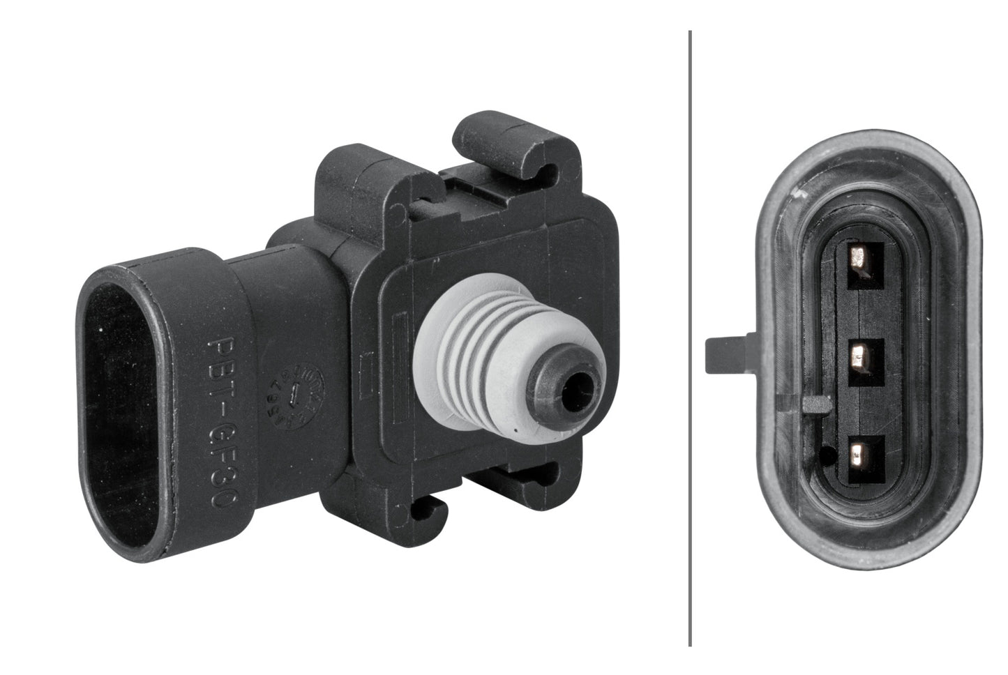 HELLA Sensor, boost pressure - 5V 6PP009400-201