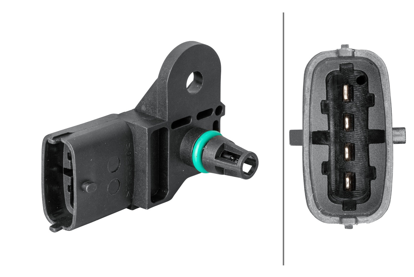 HELLA Sensor, intake manifold pressure - 4-pin connector 6PP009400-951