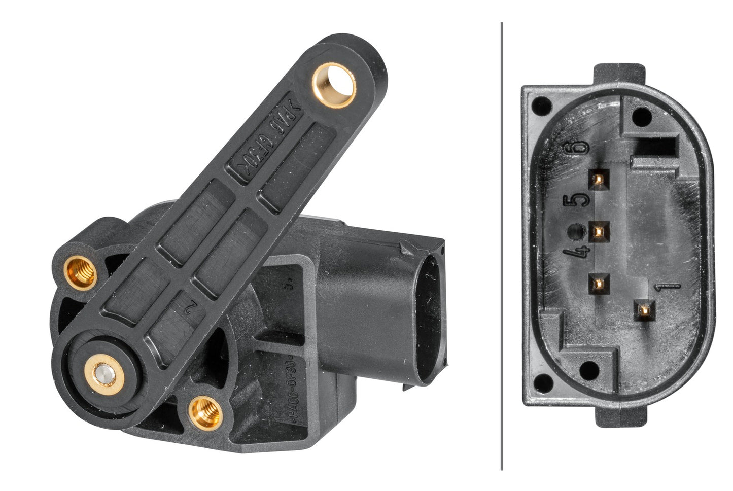 HELLA Actuator, headlight levelling - Mechanical 6PM008161-121
