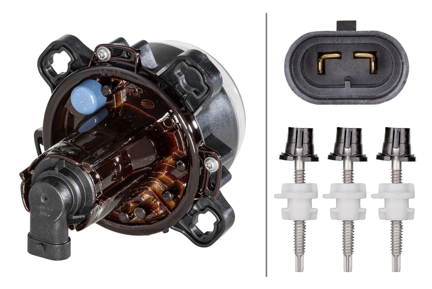 HELLA DE/Halogen-Headlight - 90mm Performance - 24V 1ML247042-207