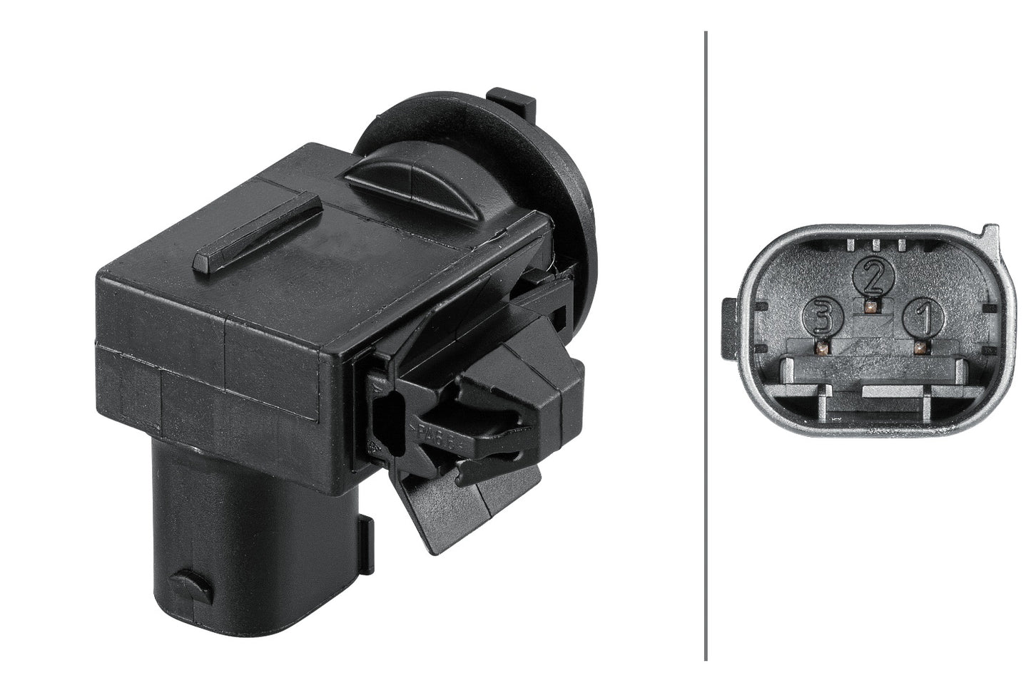 HELLA Sensor, air quality - 3-pin connector - Clipped 6PX012684-101
