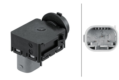 HELLA Sensor, air quality - 3-pin connector - Bayonet 6PX012684-131