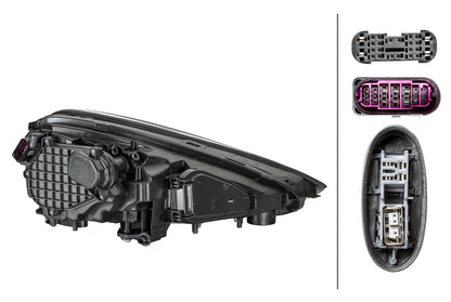 HELLA LED/Bi-Xenon-Headlight - left - for e.g. Porsche Cayenne (92A) 1ZT011745-751