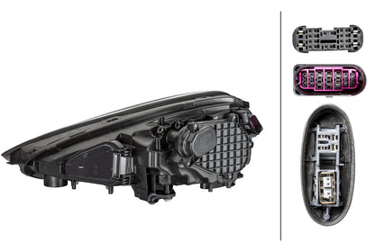 HELLA LED/Bi-Xenon-Headlight - right - for e.g. Porsche Cayenne (92A) 1ZT011745-761