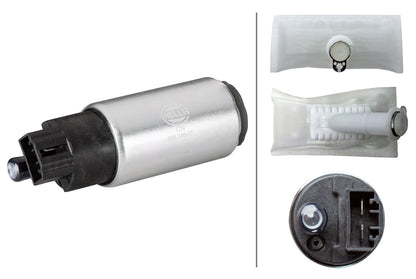 HELLA Fuel Pump - Electric - 2-pin connector 8TF358146-771