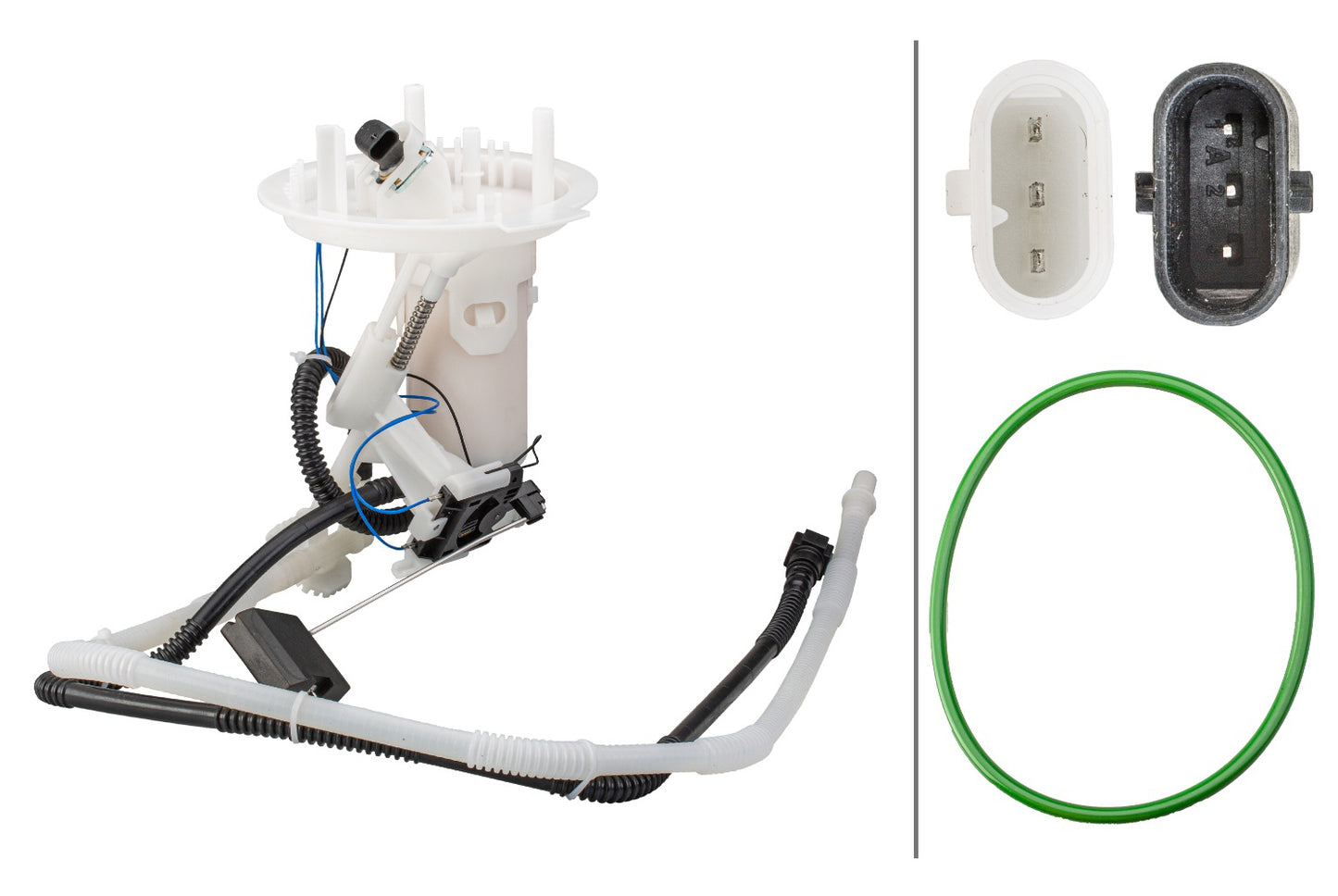 HELLA Fuel Sender Unit - Electric - 3-pin connector 8TF358146-711