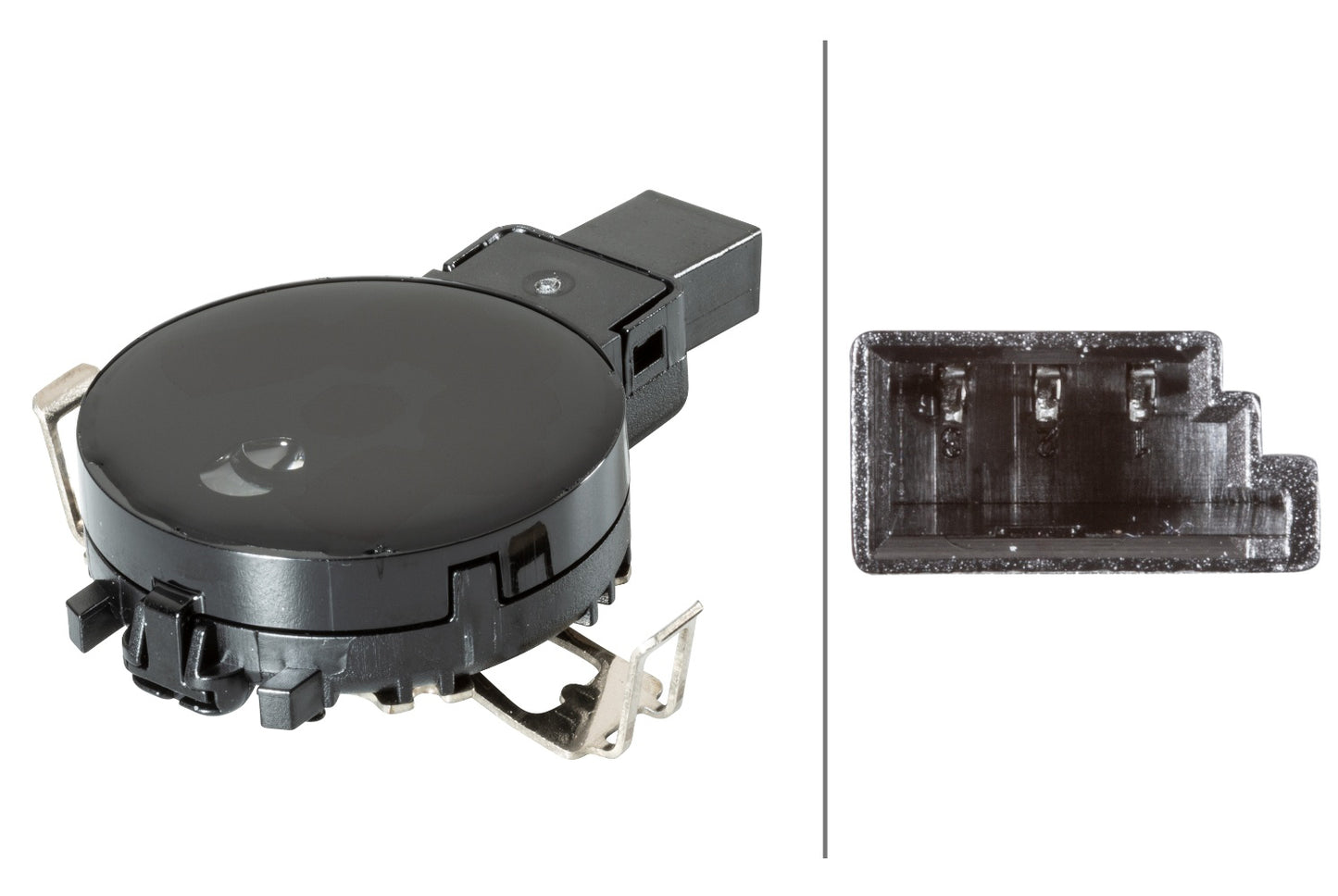 HELLA Rain Sensor - 3-pin connector - Clipped 6PW012007-151