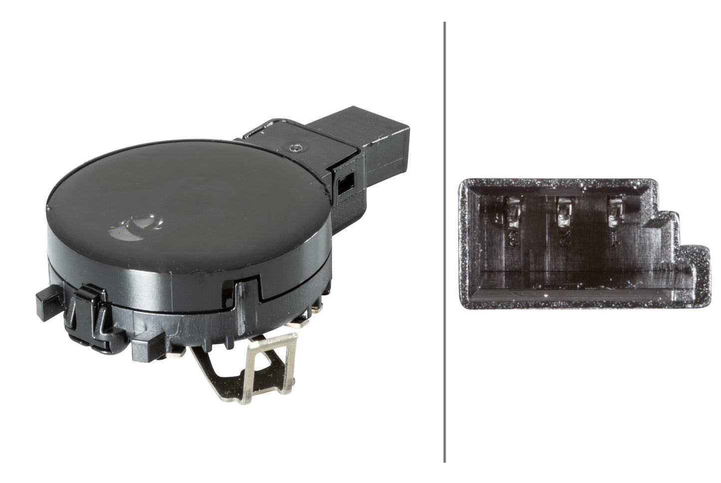 HELLA Rain Sensor - 3-pin connector - Clipped 6PW012007-161