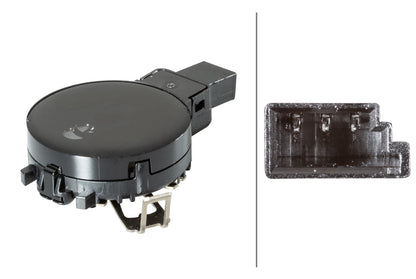 HELLA Rain Sensor - 3-pin connector - Clipped 6PW012007-161