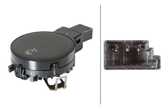 HELLA Rain Sensor - 3-pin connector - Clipped 6PW012007-161