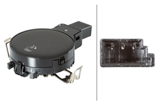 HELLA Rain Sensor - 3-pin connector - Clipped 6PW012008-891