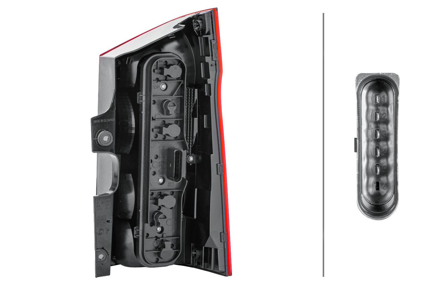 HELLA Rearlight - LED - left - for e.g. Mercedes-Benz V-Class (W447) 2SK011813-211