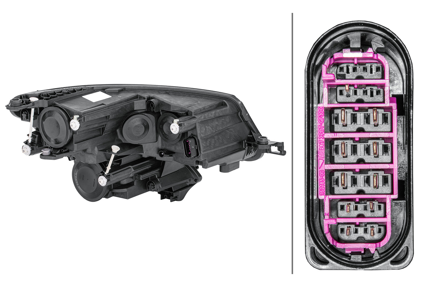 HELLA Halogen-Headlight - left - for e.g. Skoda Kodiaq (NS7, NV7) 1EF012669-091