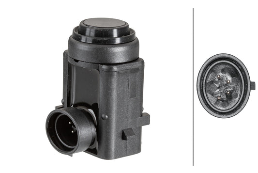HELLA Sensor, park distance control - 4-pin connector - Plugged 6PX358141-011