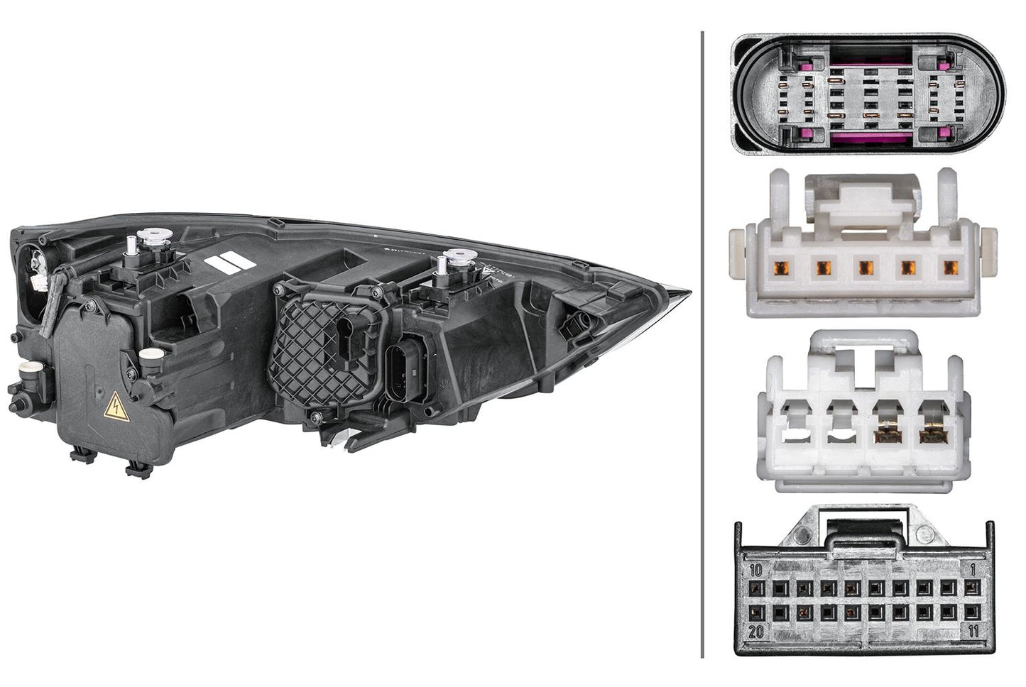 Bi-Xenon/LED-Headlight - left - for e.g. Audi A1 Sportback (8XA, 8XF)