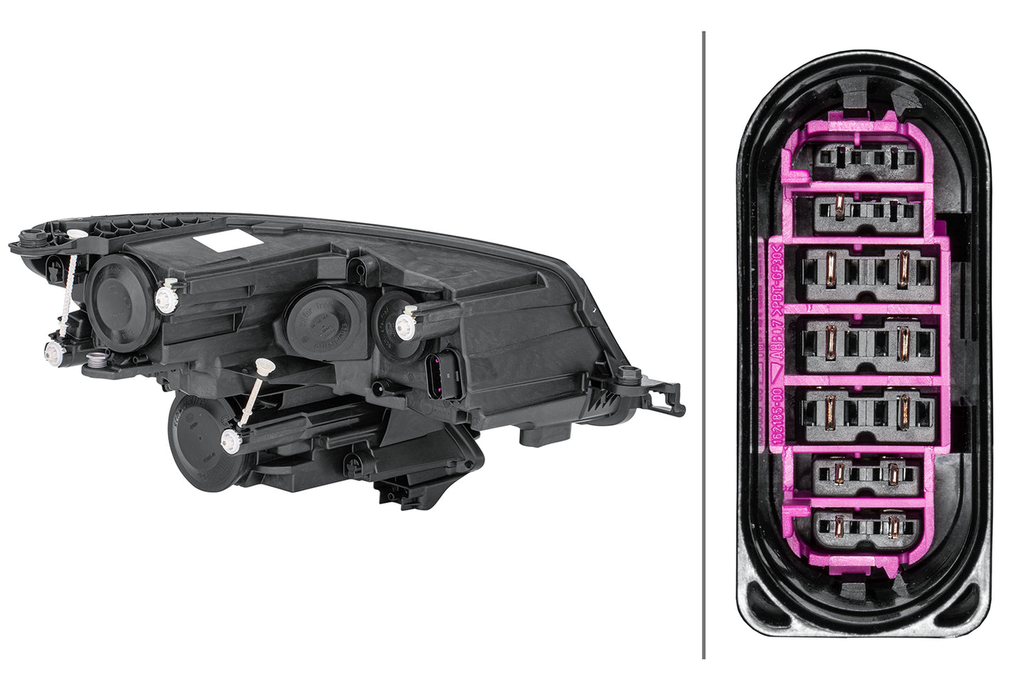 HELLA Halogen-Headlight - left - for e.g. Skoda Kodiaq (NS7, NV7) 1LF012669-111