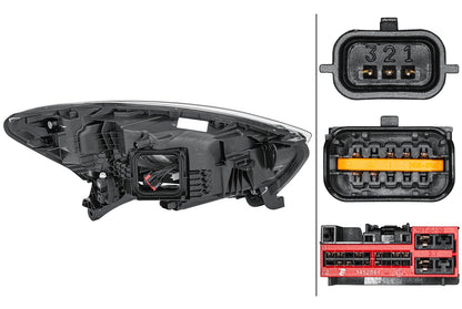 LED-Headlight - left - for e.g. Renault Captur I (J5_, H5_)