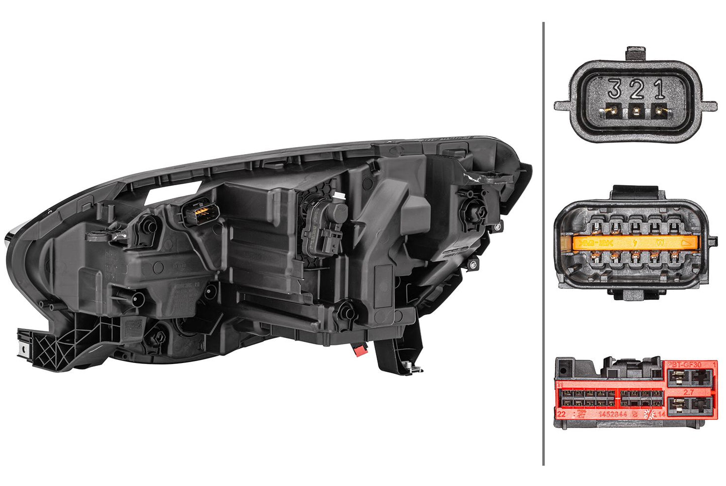 DE/Hybrid-Headlight - right - for e.g. Renault Scénic IV (J9_)