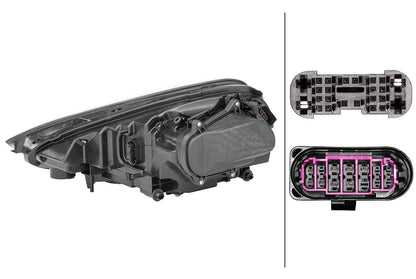 HELLA LED-Headlight - right - for e.g. Porsche Cayenne (92A) 1EX011745-161