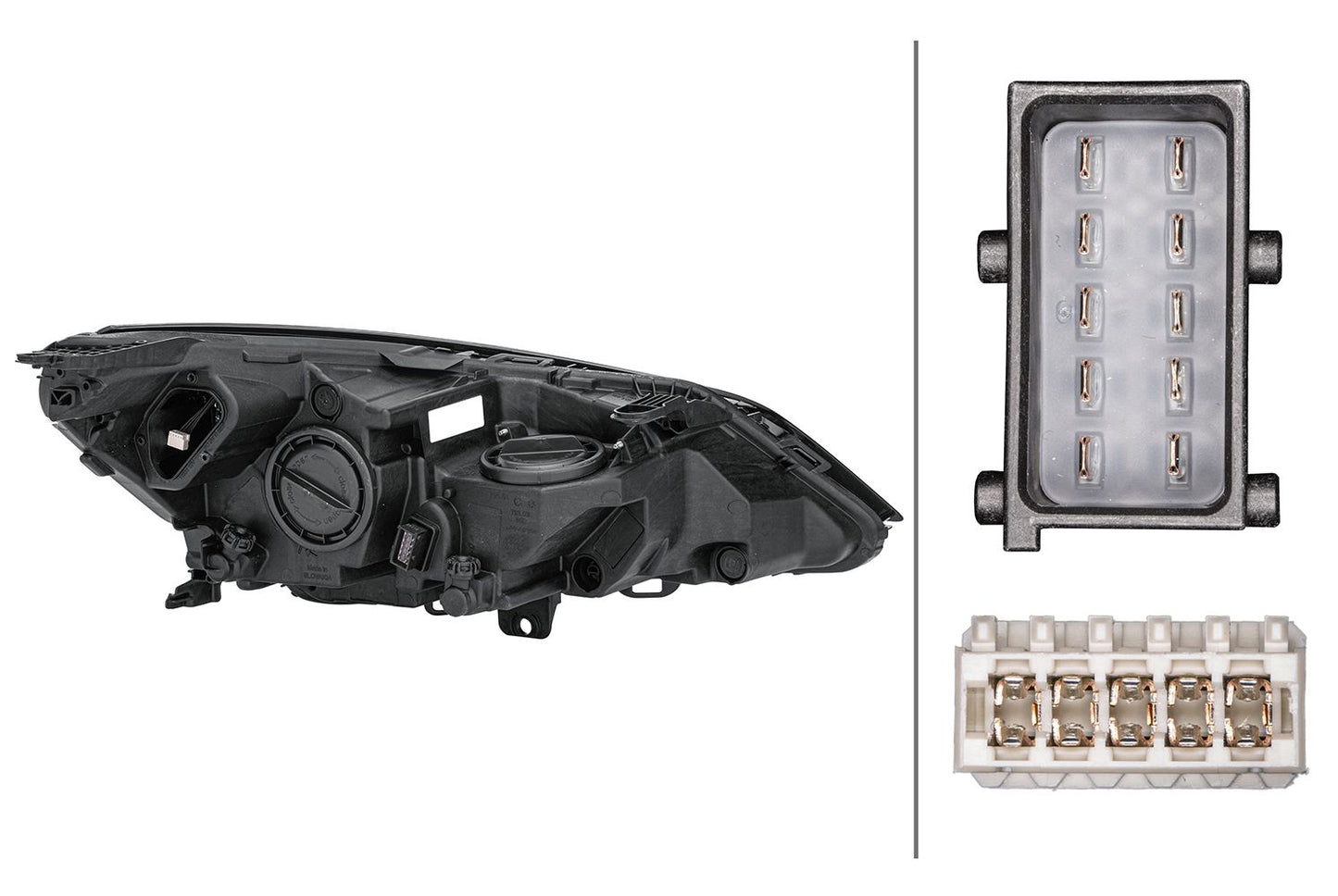Hybrid-Headlight - left - for e.g. Opel Astra K Sports Tourer (B16)
