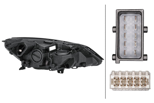 Hybrid-Headlight - left - for e.g. Opel Astra K Sports Tourer (B16)