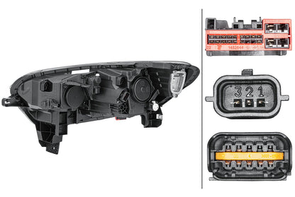 LED-Headlight - right - for e.g. Renault Kadjar (HA_, HL_)